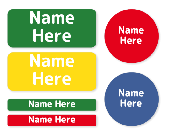 Multi-color Mix Label