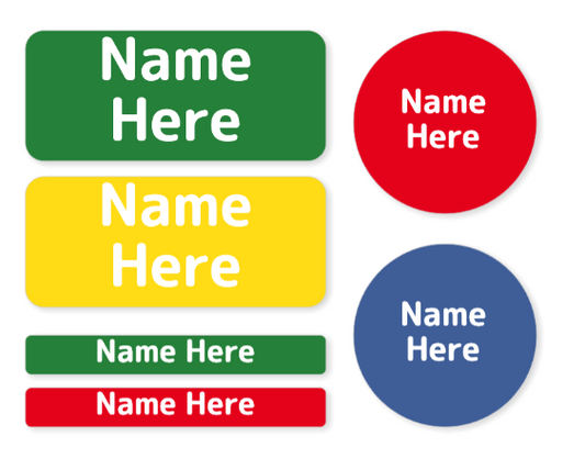 Multi-color Mix Label